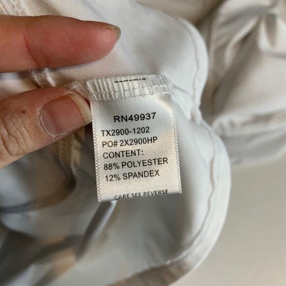 Tail Shirt Womens L Large White Essentials Alda Long Sleeve Mesh Panels UPF 50+ - Picture 10 of 12